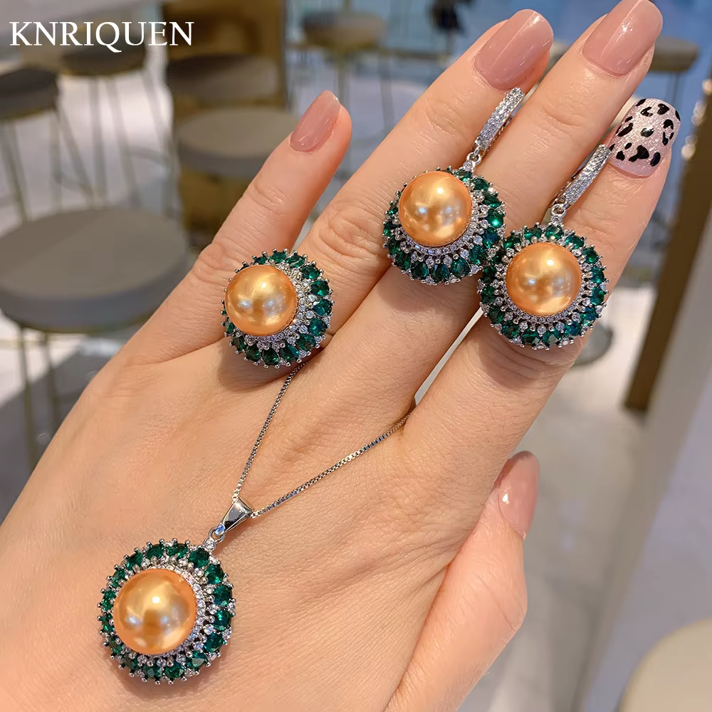 Ensemble de bijoux de luxe rétro