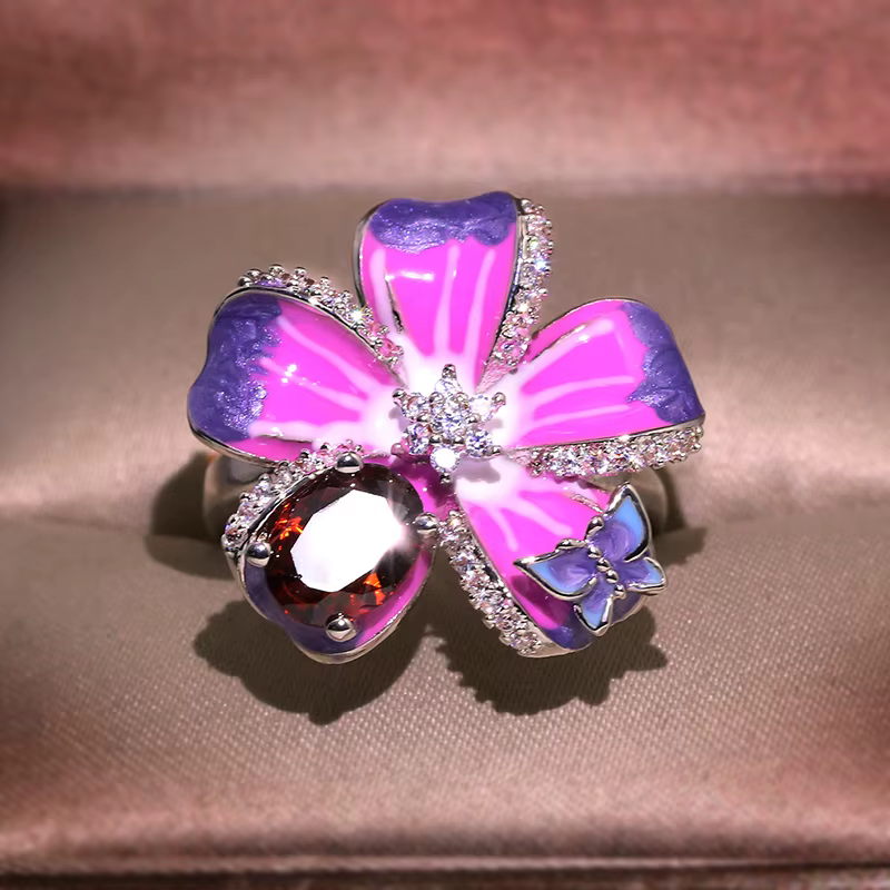 Bague de mariage en argent 925