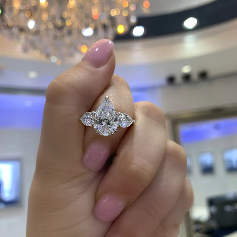 CAOSHI – alliances de mariage simples et luxueuses pour femmes