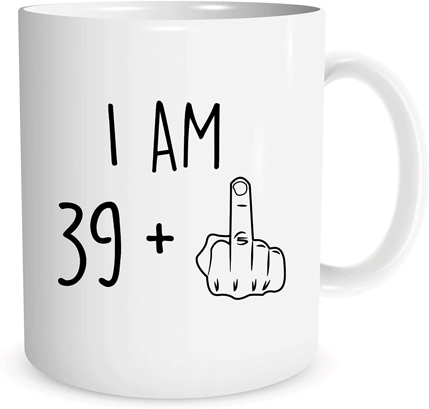 Iam 39 Plus Middle Finger Funny Gag Gift Ideas