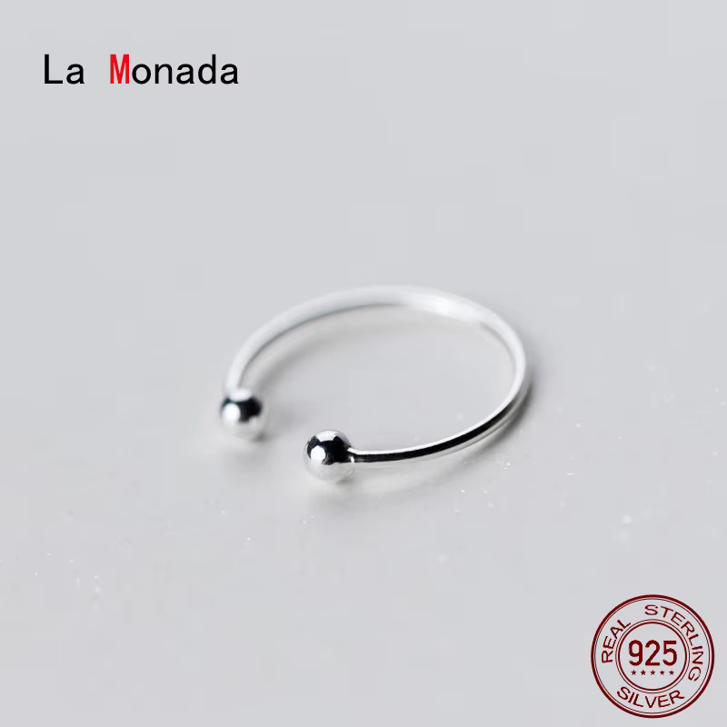 La Monada – bagues femme en argent 925 véritable