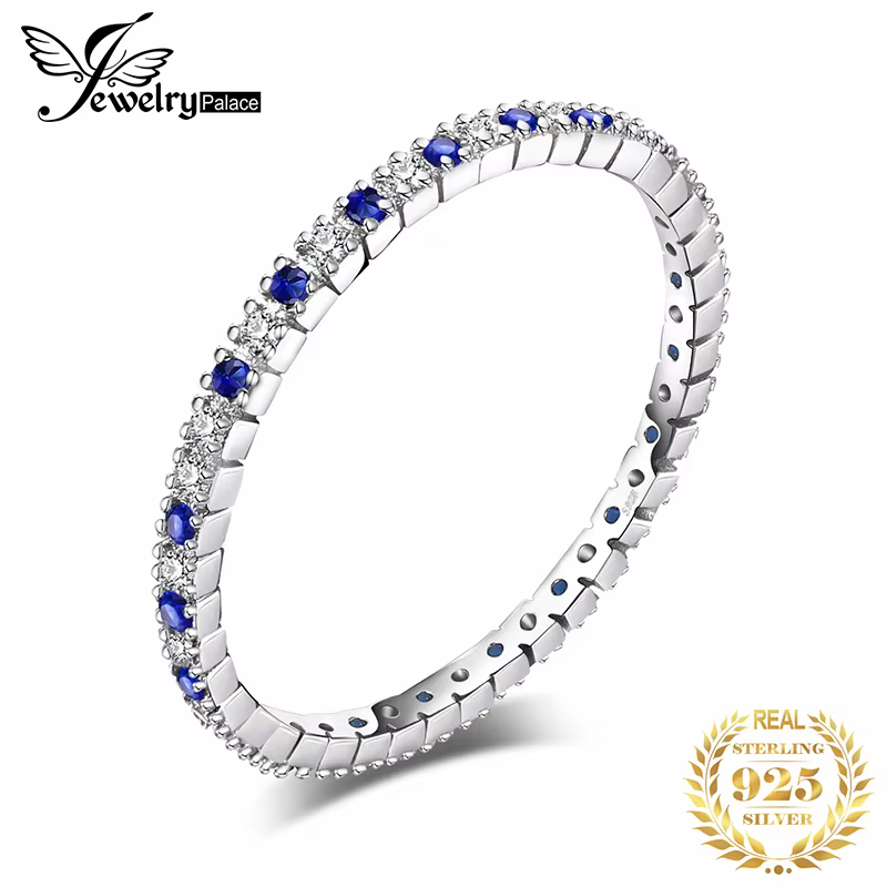 JewelpopPalace-Bague de Mariage en Argent Sterling 925 pour Femme