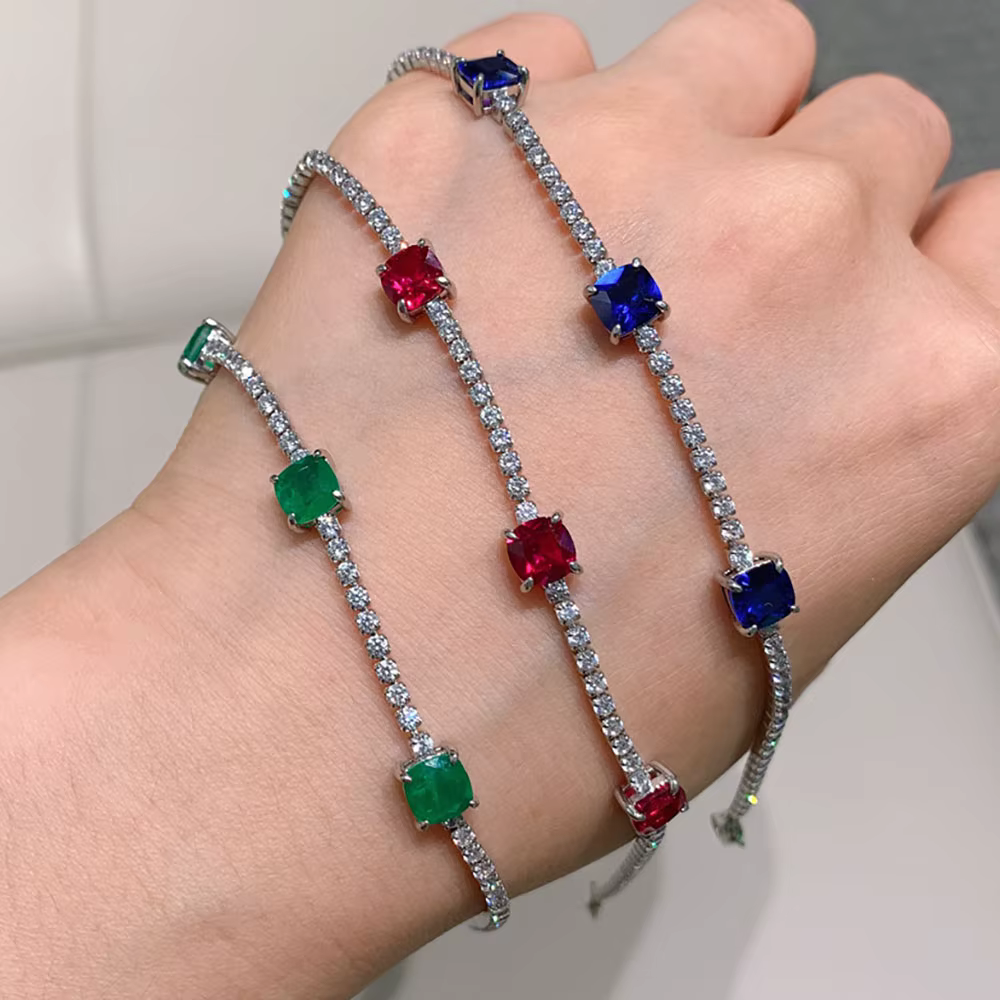 KNRIcalls-Bracelet en Pierre Précieuse Créée pour Femme