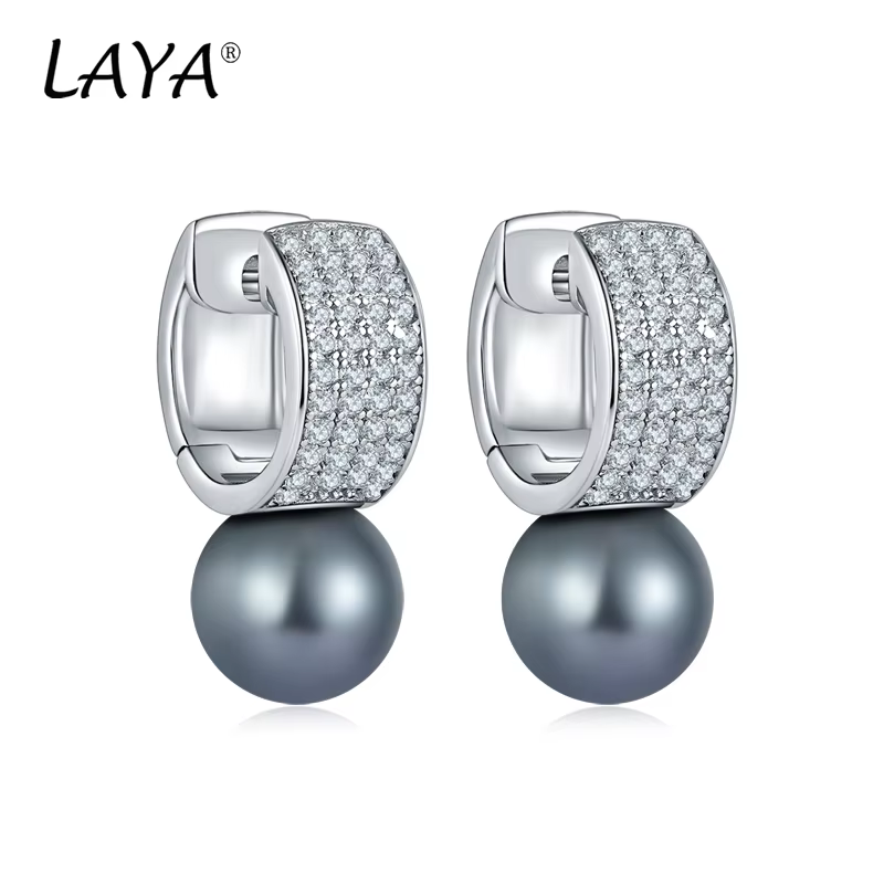 Laia – boucles d'oreilles en argent Sterling 925 pour femmes