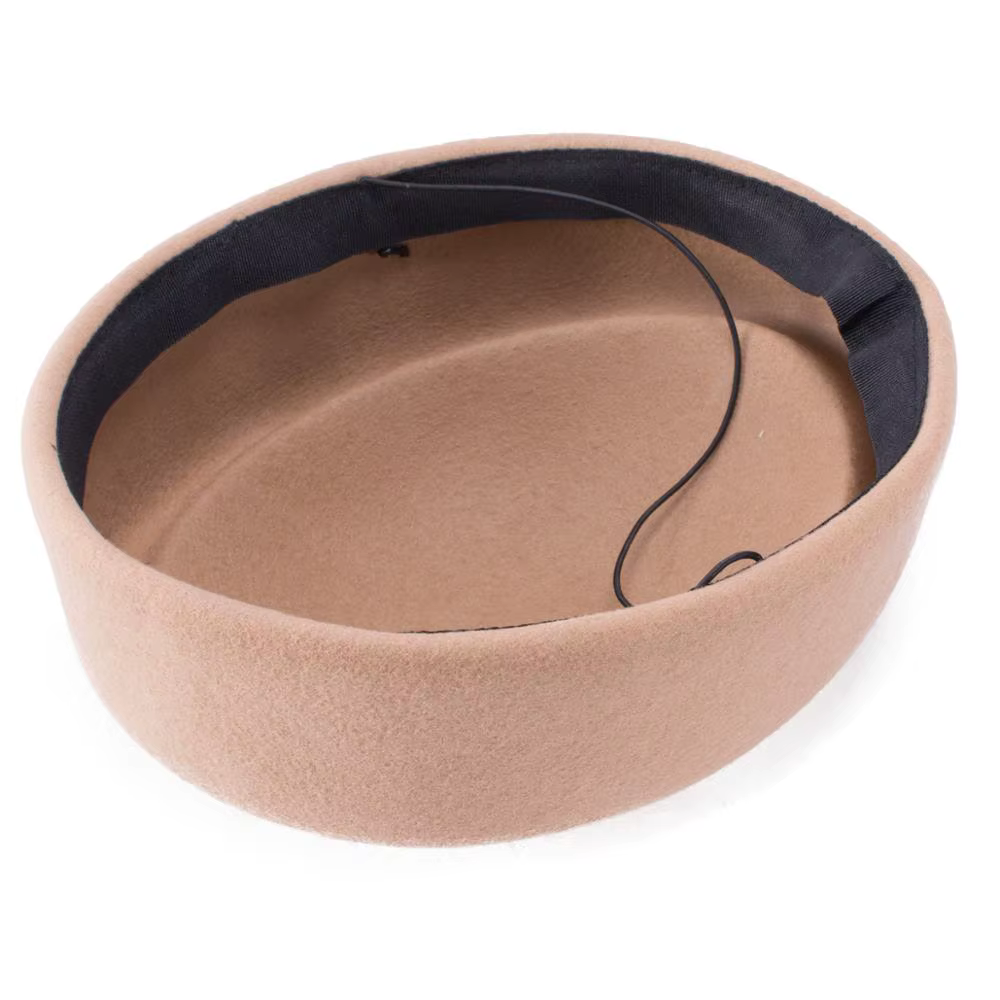 Béret en feutre de laine pour femme
