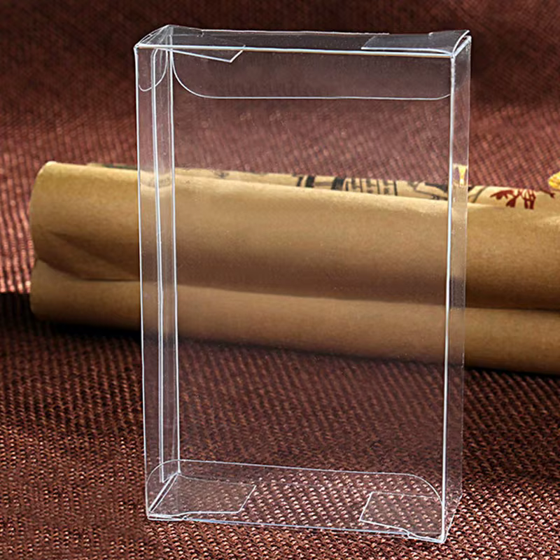 Boîte cadeau en plastique transparente pour bijoux, boîte de rangement en PVC, présentoir d'emballage, mariage, Noël, 100 pièces, 3xWxH