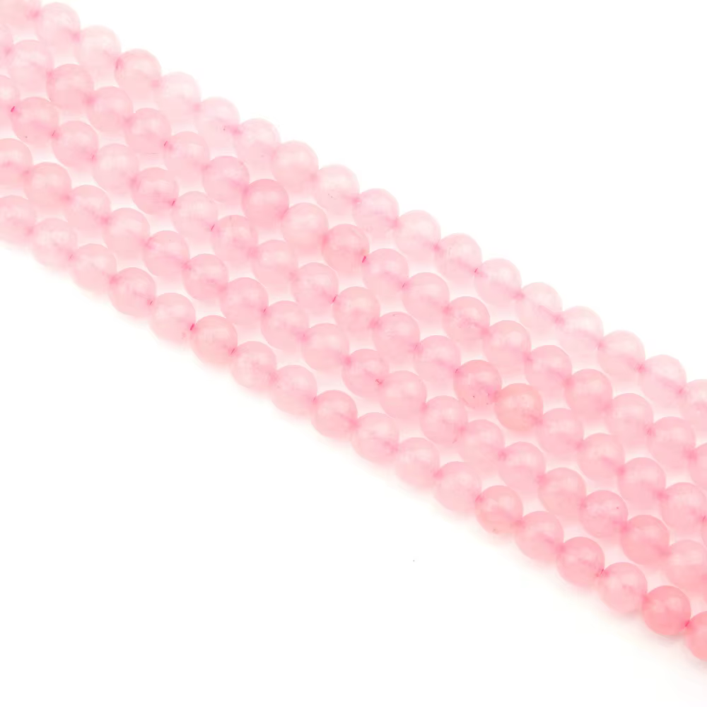 Perles rondes en cristal Rose pour fabrication de bijoux faits à la main
