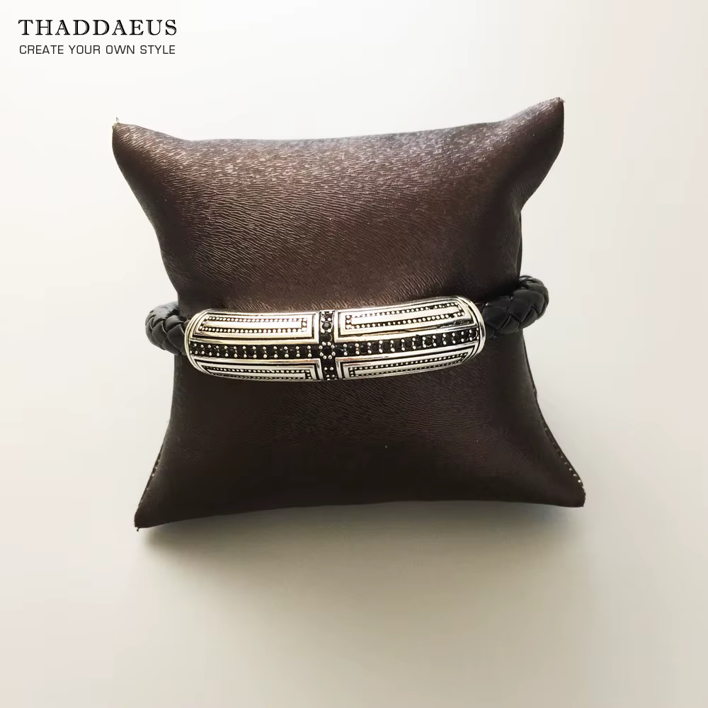 Tout nouveau Bracelet en cuir croix