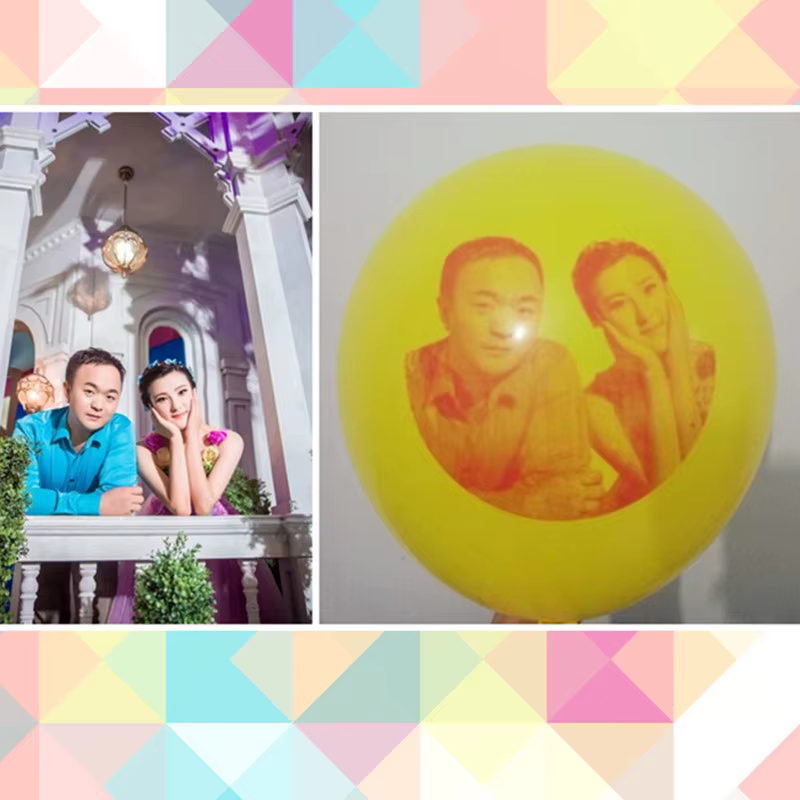 Ballons à hélium personnalisés avec logo cent jours