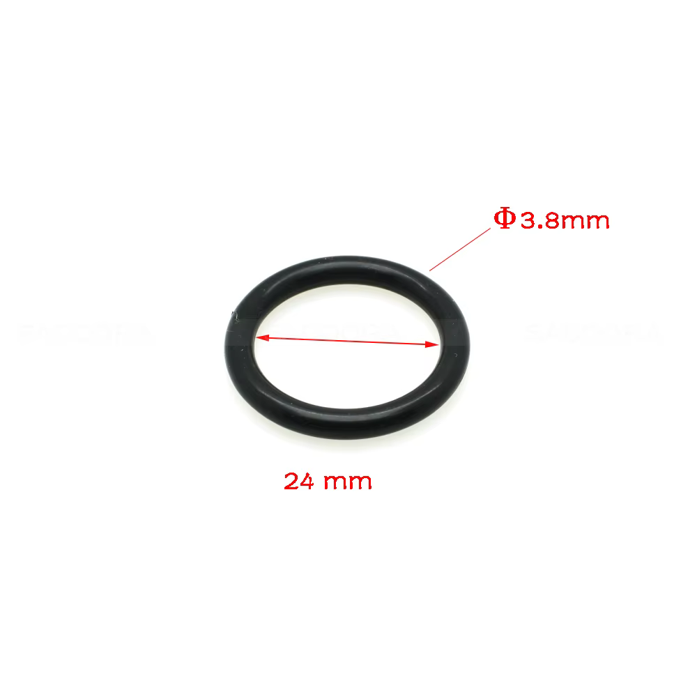 5 pièces 24mm 30mm 35mm 40mm 45mm 50mm de diamètre intérieur. Anneau torique en plastique pour vêtements, chaussures, sac à dos, pièces de sac d'extérieur, accessoire