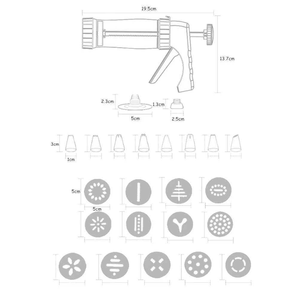 LMETJMA – Kit de presse à biscuits