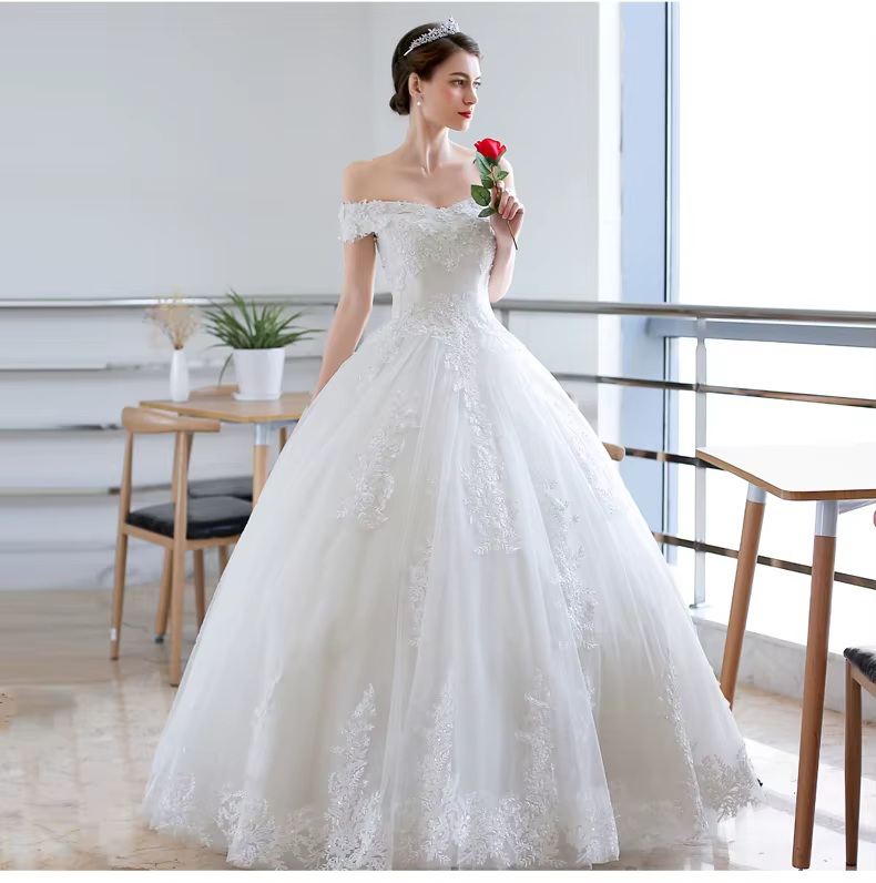 Robe De mariée Vintage en dentelle