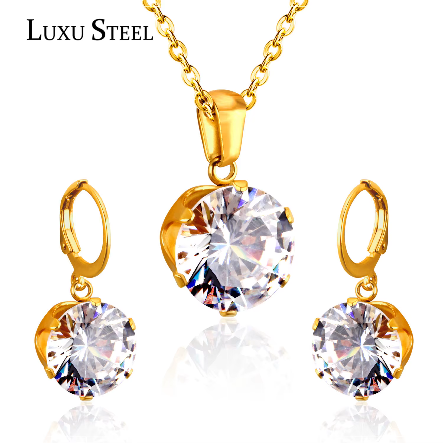 LUXUSTEEL – ensemble de bijoux délicats