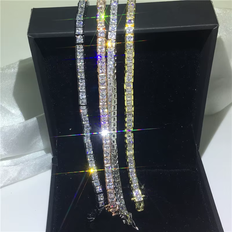 Bracelet Vintage en diamant de laboratoire