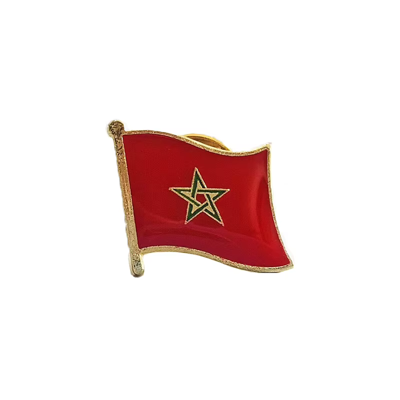 Épingles à revers drapeau National marocain