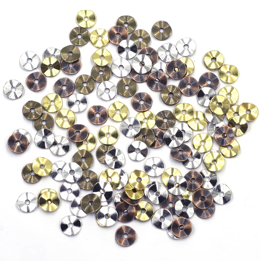 Boucles d'Oreilles Rondes en Forme de Vague