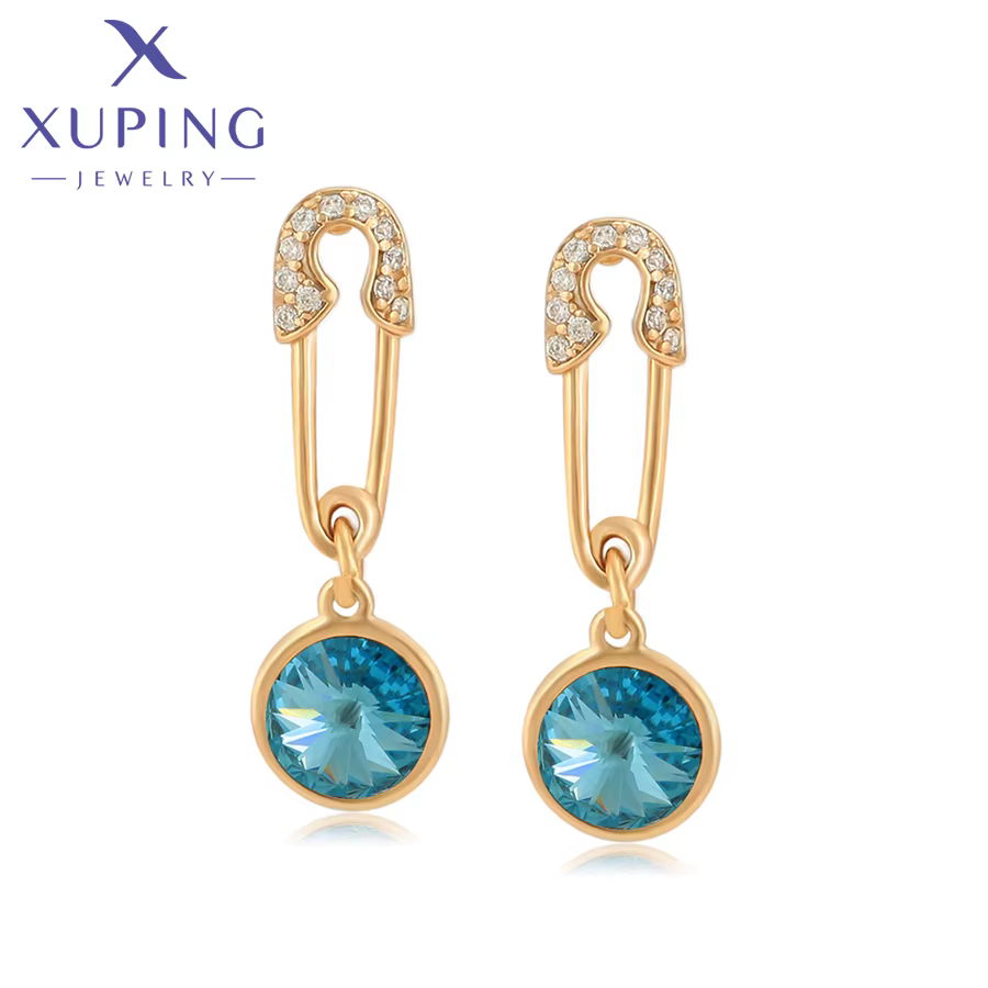 Xuping-Boucles d'Oreilles Citroën pour Femme