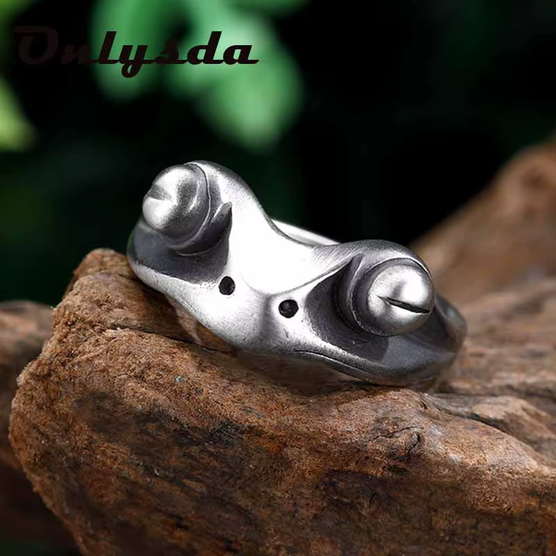Bague en argent unisexe pour femme