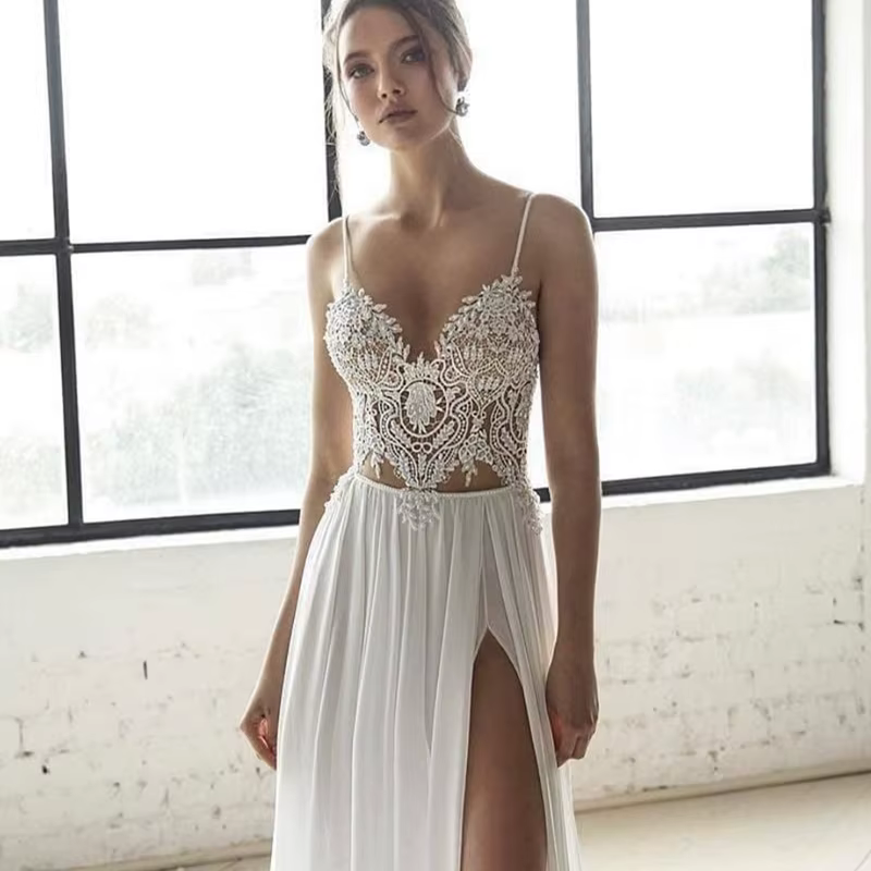 Robe de Mariée Bohème Personnalisée