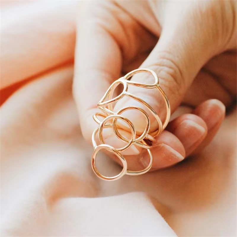 Bague en or 14K pour femmes