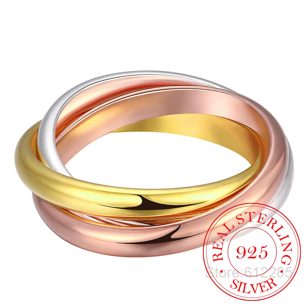 Meilleur cadeau! Bague en argent Sterling 925