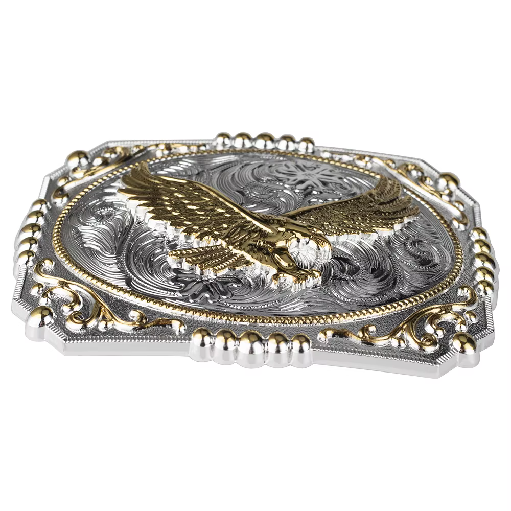 Cowboy à grande boucle de ceinture Golden Eagle