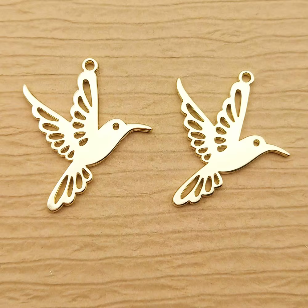 Breloques colibri pour la fabrication de bijoux