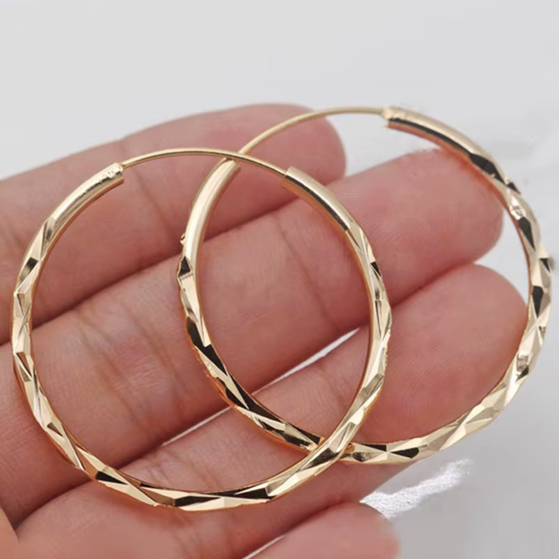 Huitan – boucles d'oreilles classiques simples pour femmes