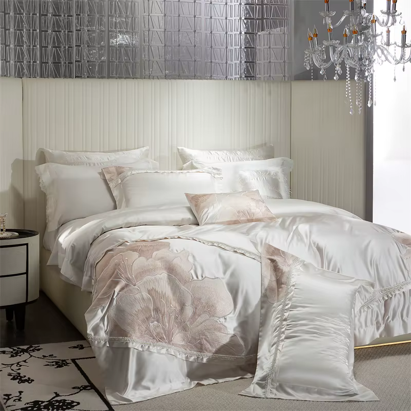 Ensemble de literie en coton lyocell de luxe