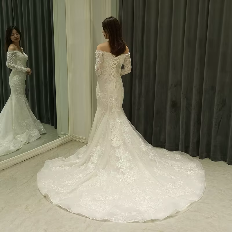 8353 robe de mariée personnalisée