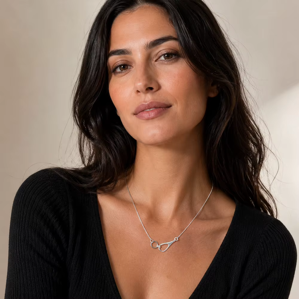 Collier Heritage hiver flambant neuf classique bijoux fins Europe 925 en argent Sterling cadeau pour les femmes