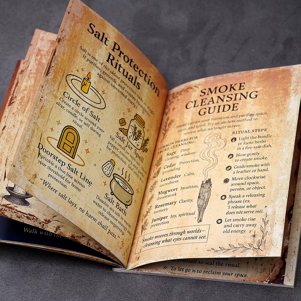 77 pages sorcellerie Grimoire