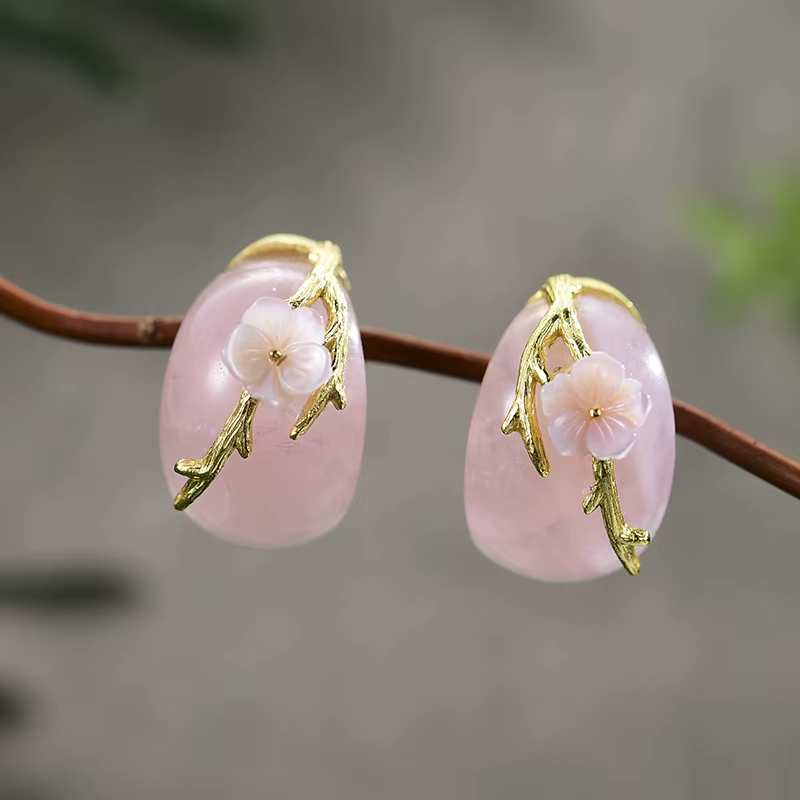 Boucles d'oreilles Lotus Fun en argent Sterling 925