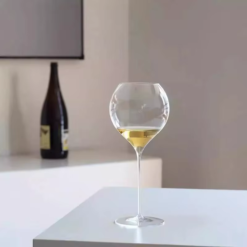 Verres à vin rouge transparents Ultra-fins de 550ml