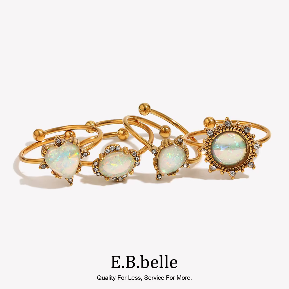 E.B.belle – bagues réglables pour femmes