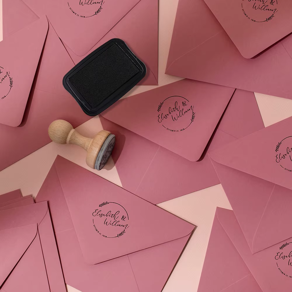 Timbre de mariage personnalisé