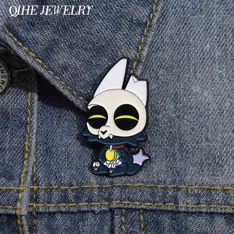 Broche bébé roi le hibou maison