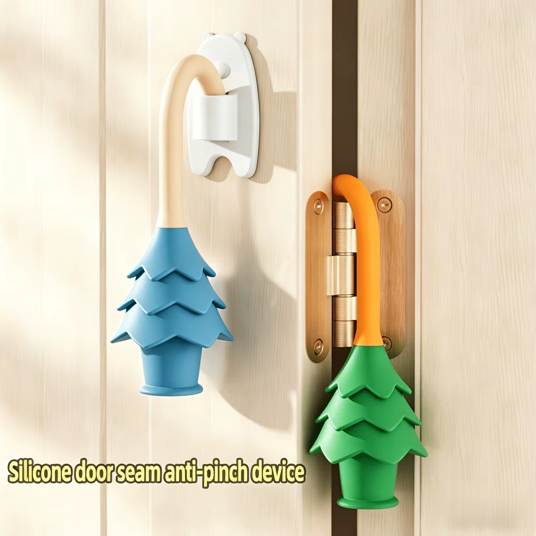 Ensemble de 2 butées de porte en silicone