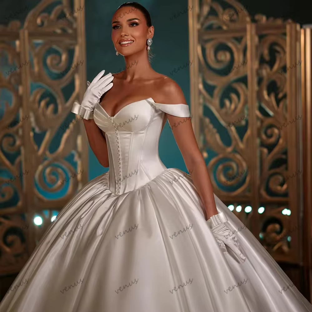 Robes De mariée charmantes en Satin