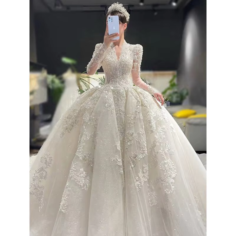 Robe de Mariée de Princesse Bergame