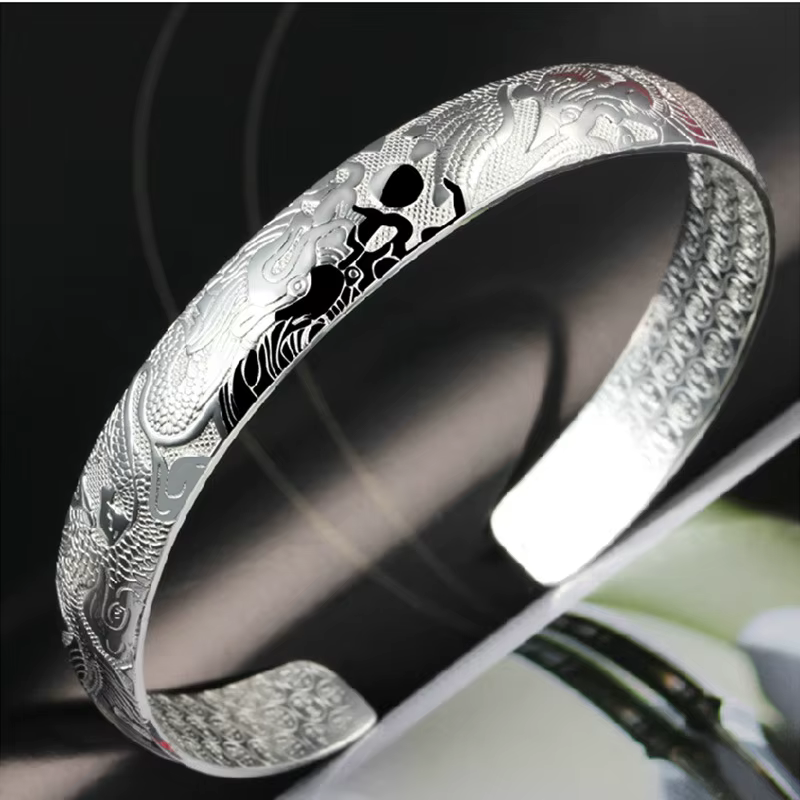 Bracelets Phoenix en argent regardé 925 pour femmes