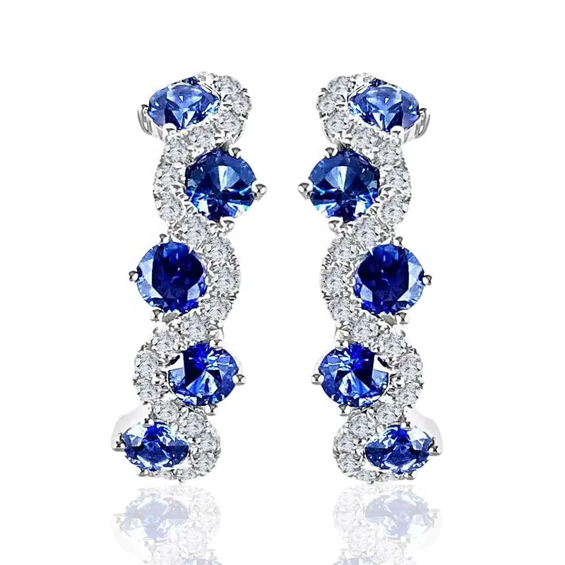 Huitan – boucles d'oreilles créoles délicates pour femmes