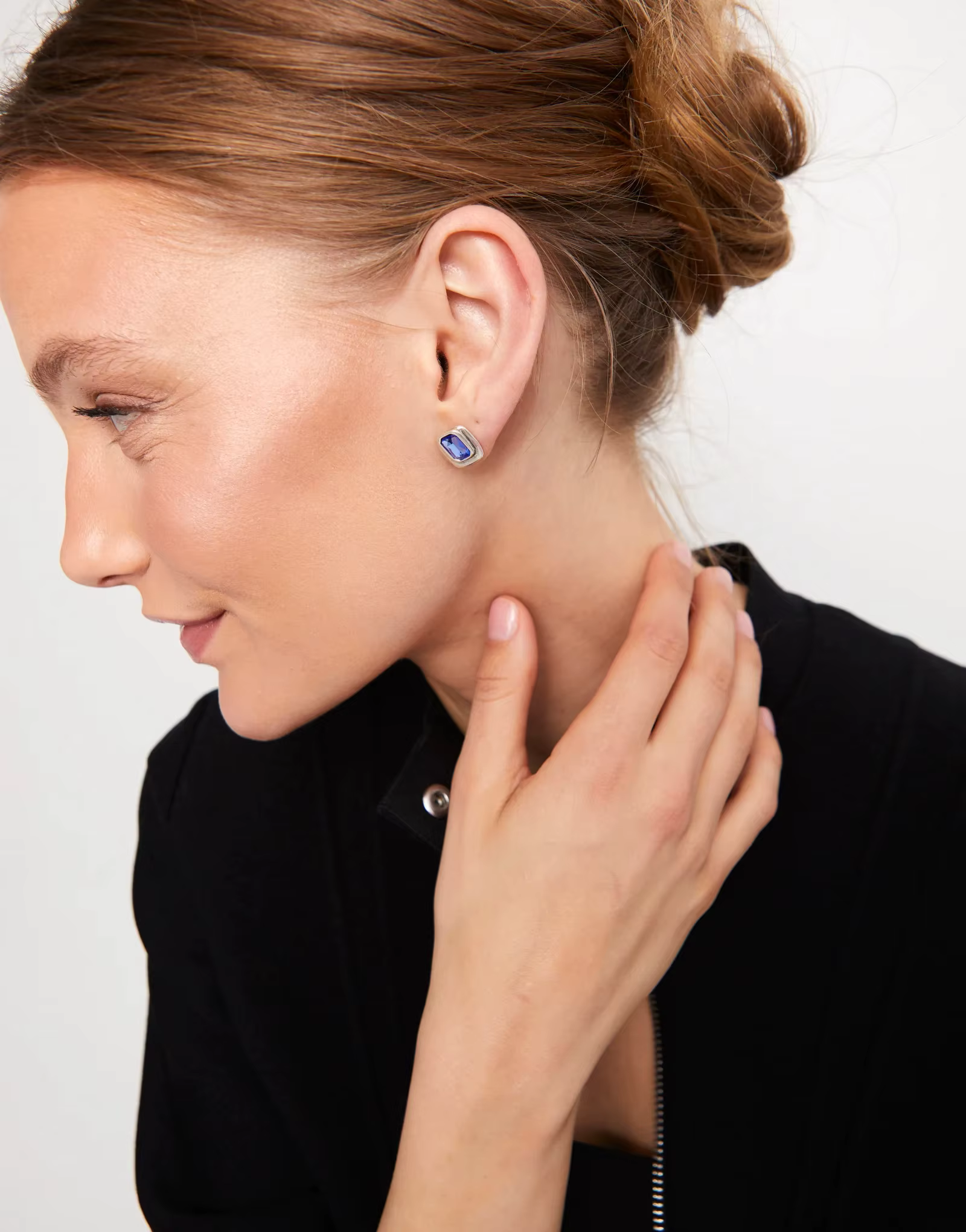 Boucles d'oreilles de forme géométrique pour femmes