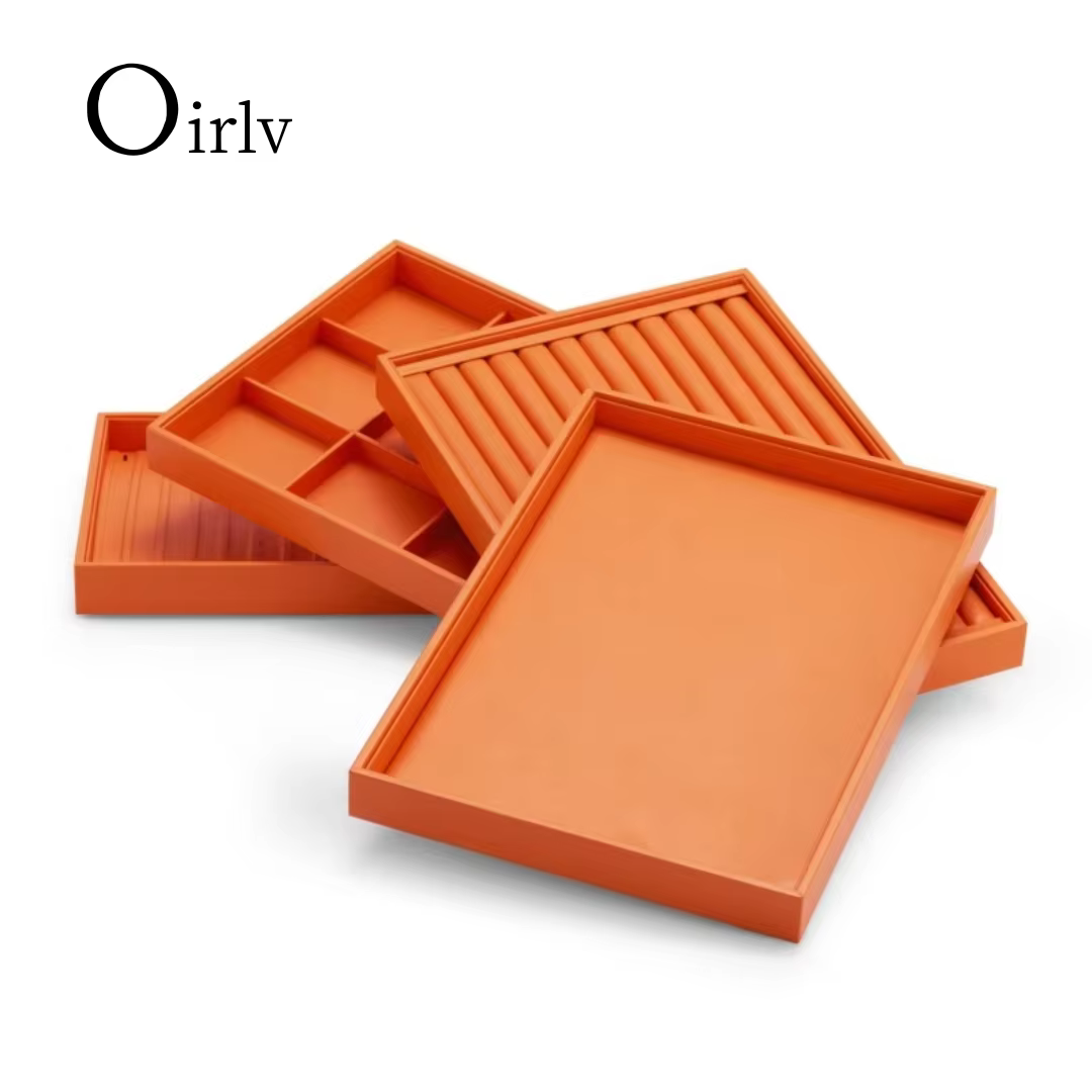 Oirlv – plateau d'exposition de bijoux Orange