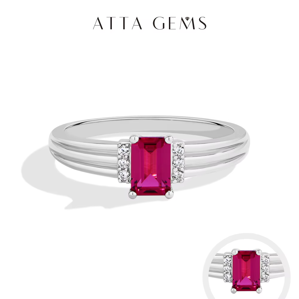 ATTAGEMS – bagues en rubis pour femmes