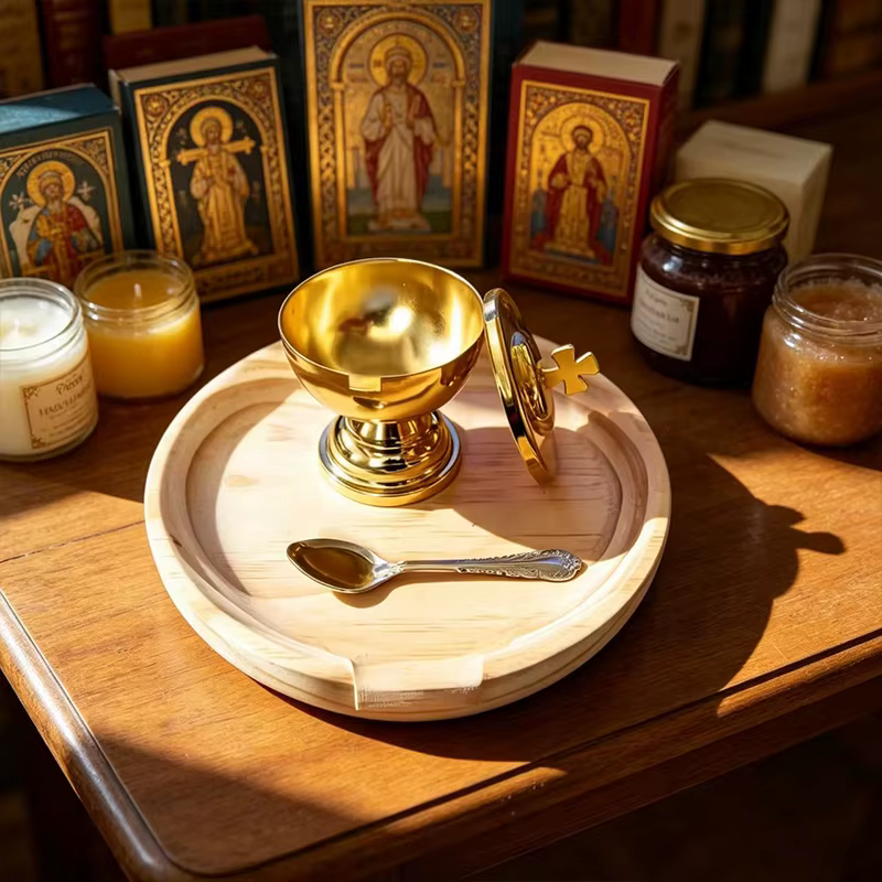 Cadeau religieux, ensemble d'autel orthodoxe