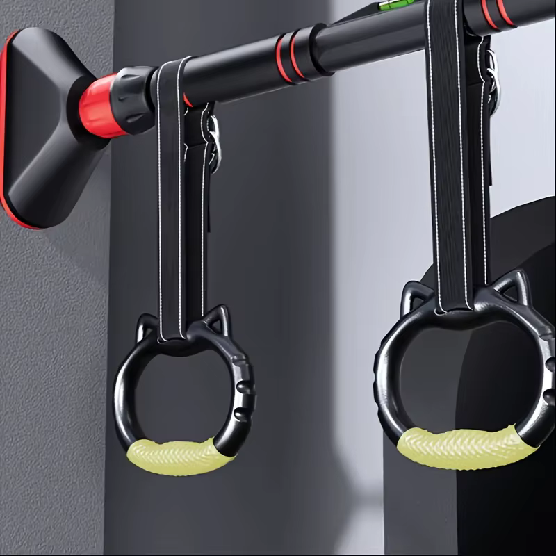 Anneaux de gymnastique réglables en matériau PA durable