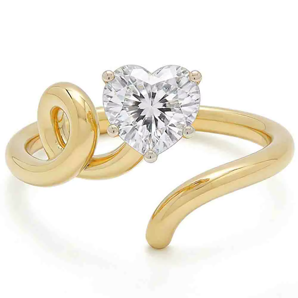 WUIHA – bague de fiançailles en argent Sterling 100% 925