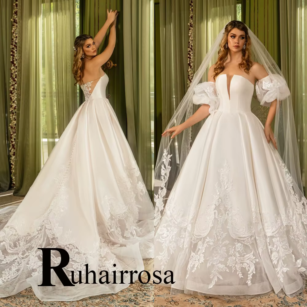 Ruhair – robes de mariée à épaules dénudées