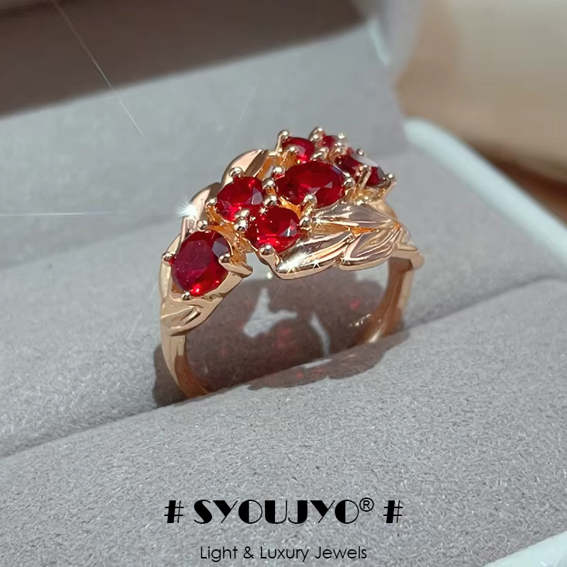 SYOUJYO – bagues en pierre naturelle pour femmes